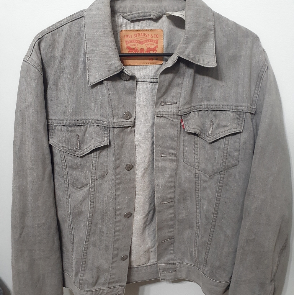 Grey Denim Jacket